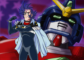 CHIBODEE CROCKET from Mobile Fighter G Gundam CHIBODEE CROCKET from Mobile Fighter G Gundam